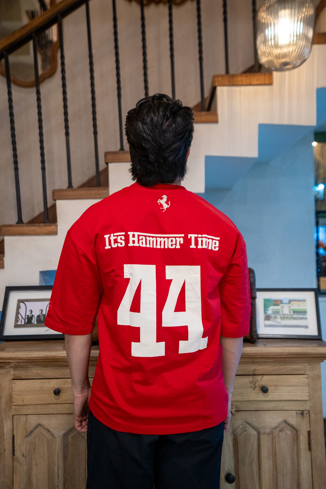 ferrari tshirt lewis hamilton