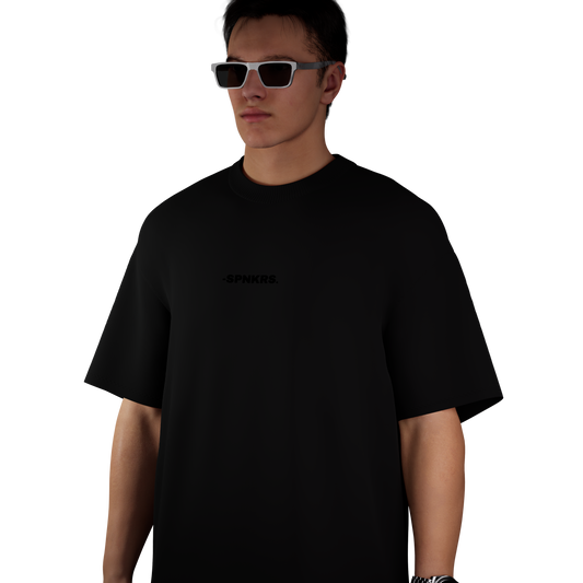 Black plain tshirt